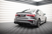 Audi A3 S-Line Sedan 8Y 2020+ Diffuser med Utblåsimitationer V.1 Maxton Design